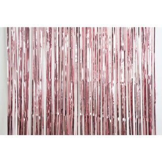 Foil Curtain - Metallic Light Pink - BAM Party and Events