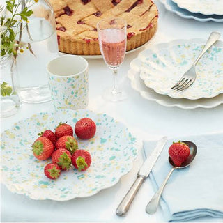 Reusable Bamboo Speckled Plates - BAM Party and Events