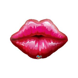 Big Red Kissy Lips Balloon