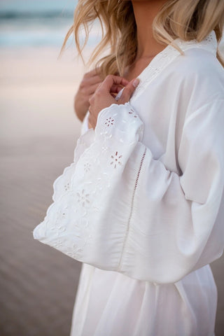 Frankie Bridal Robe - BAM Party and Events