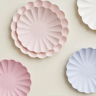 Simply Eco Small Plates - Pale Pink - BAM Party and Events