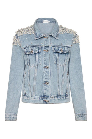 Pearl Denim Jacket - BAM Party and Events