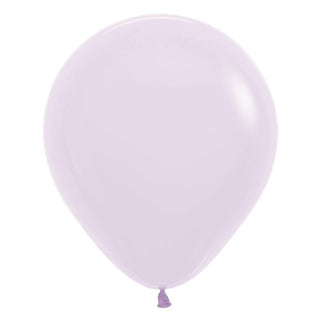 45cm Latex Balloon - Pastel Lilac - BAM Party and Events