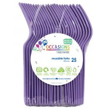 Lavender Forks (25 Pack) - BAM Party and Events