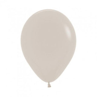 30cm Latex Balloon - White Sand