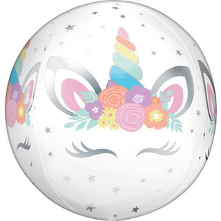 Unicorn Party 16" Orbz - BAM Party and Events