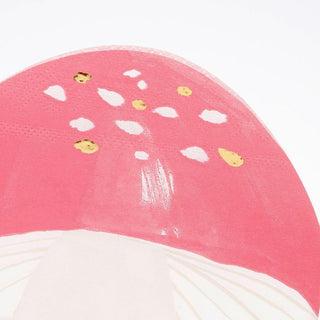 Fairy Toadstool Napkins - BAM Party and Events