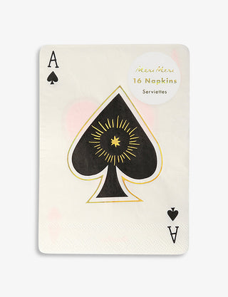 Magic Aces Napkins - BAM Party and Events