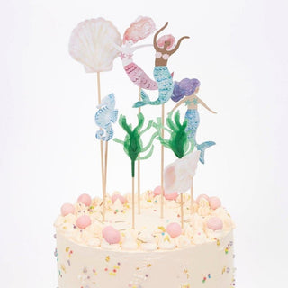 Mermaid Cake Topper - BAM Party and Events