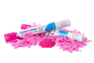 Pink Confetti & Holi Powder Cannon - BAM Party and Events