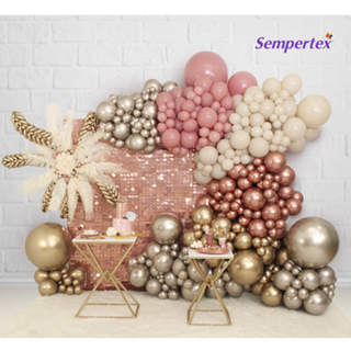 30cm Latex Balloon - Reflex Champagne - BAM Party and Events