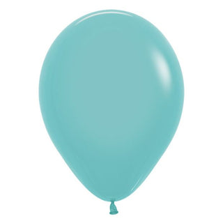 30cm Latex Balloon - Aquamarine - BAM Party and Events