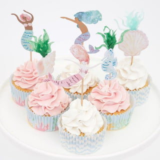 Mermaid Cupcake Kit - BAM Party and Events