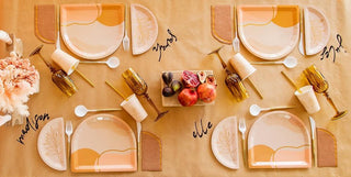 Mocha Dinner Plates - BAM Party and Events