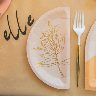 Mocha Semi Side Plates - BAM Party and Events