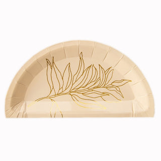 Mocha Semi Side Plates - BAM Party and Events