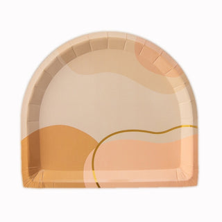 Mocha Dinner Plates - BAM Party and Events
