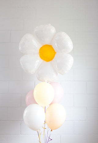Classic Daisy Balloon Bunch - INFLATED