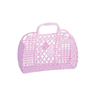 Lilac Sunjellies Retro Basket - Small - BAM Party and Events