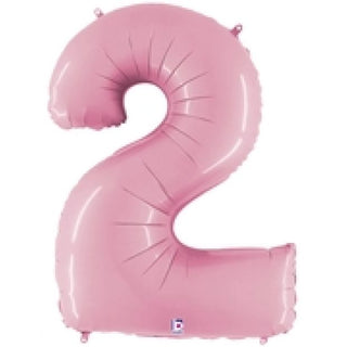Giant Pastel Pink Number Balloon