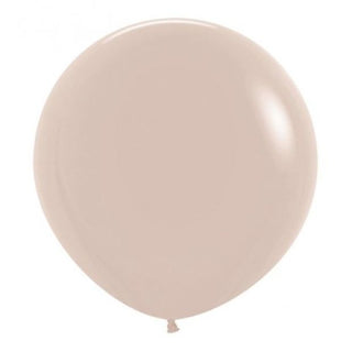 60cm Latex Balloon - Fashion White Sand