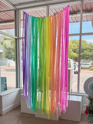 Rainbow Streamer Garland Kit