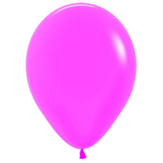 30cm Latex Balloon - Neon Pink