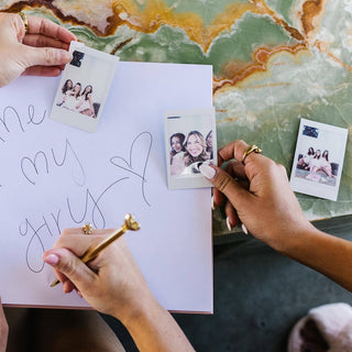 Linen Guest Book - Forever + Always