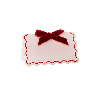 Velvet Bow Place Cards