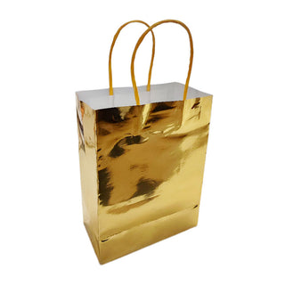 Gold Party Bags - 4 Pack