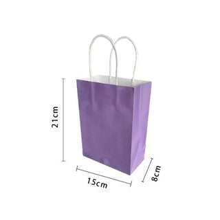 Purple Party Bags 4Pk