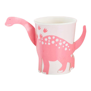 Pink Dino Pop Out Cups