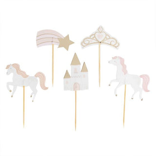 Princess Party Cupcake Toppers