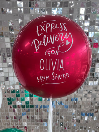 Personalised Christmas Balloon