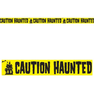 Caution Haunted! Party Tape