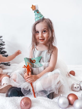 Green Christmas Tree Hat