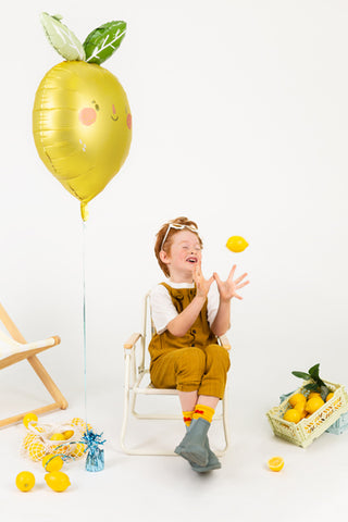 Lemon Foil Balloon