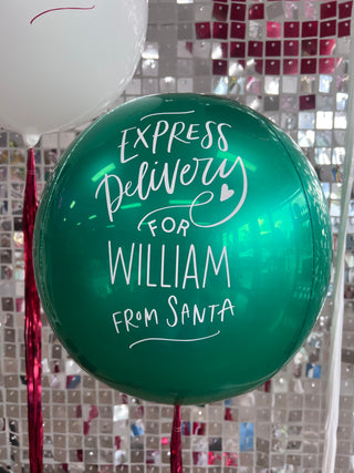 Personalised Christmas Balloon