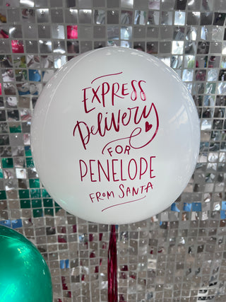 Personalised Christmas Balloon