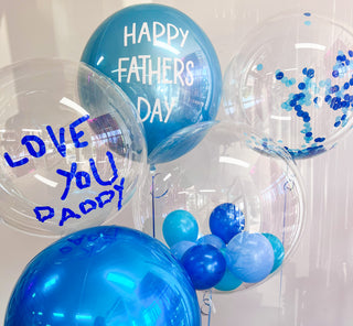 Custom Metallic Father's Day Balloon