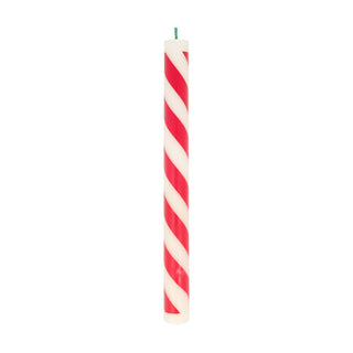 Festive Stripe Table Candles