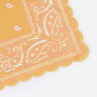 Western Bandana Small Napkins