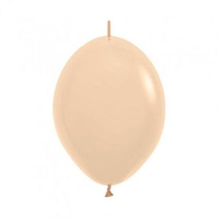 Pastel Malibu Peach Linking Balloon Kit - Large