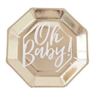 Oh Baby! Baby Shower Plates
