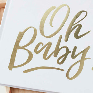 Oh Baby! Baby Shower Guest Book