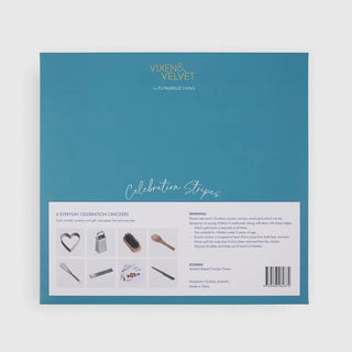 PREORDER Verdant Striped Luxury Christmas Crackers