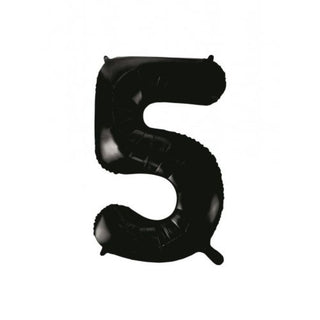 Giant Black Number Foil Balloon