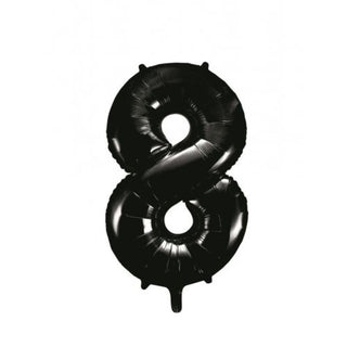 Giant Black Number Foil Balloon