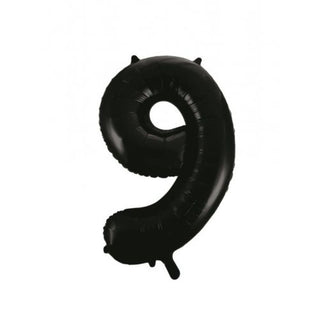 Giant Black Number Foil Balloon