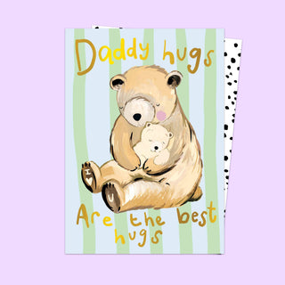 Daddy Bear Hugs Card